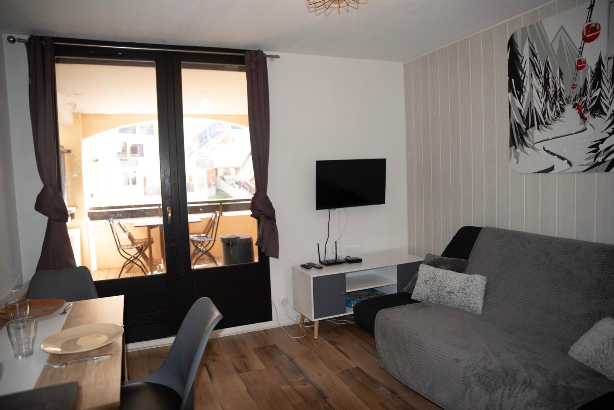 Oz Poutran 2, Studio 4 Personnes Au Pied Des Pistes Avec Grande Terrasse מראה חיצוני תמונה